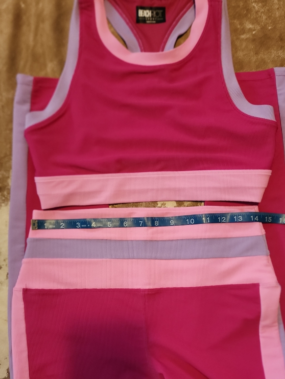Beach Riot Set Leggings And Sports Bra. XL - Picture 5 of 9